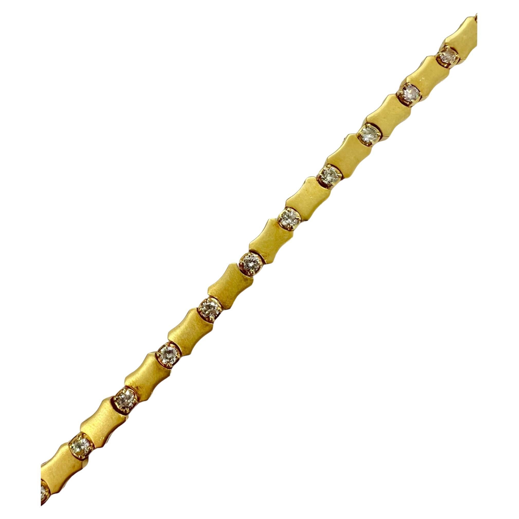 Sophia D. 14K Yellow Gold Bracelet with Diamonds
