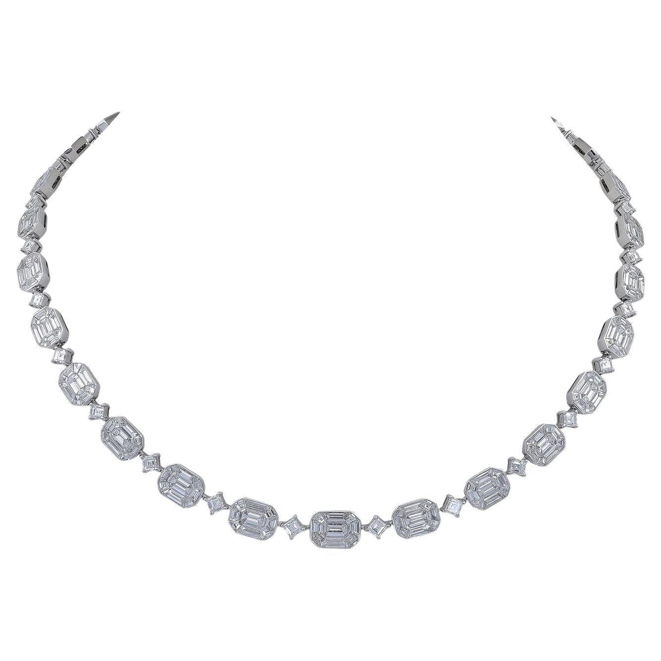 Sophia D. Collier de diamants de 18,95 carats
