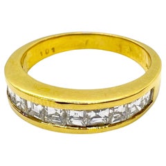 Sophia D. 18K Yellow Gold 1.01 Carat Diamond Ring
