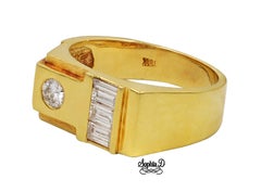 Sophia D. 18K Yellow Gold Diamond Ring