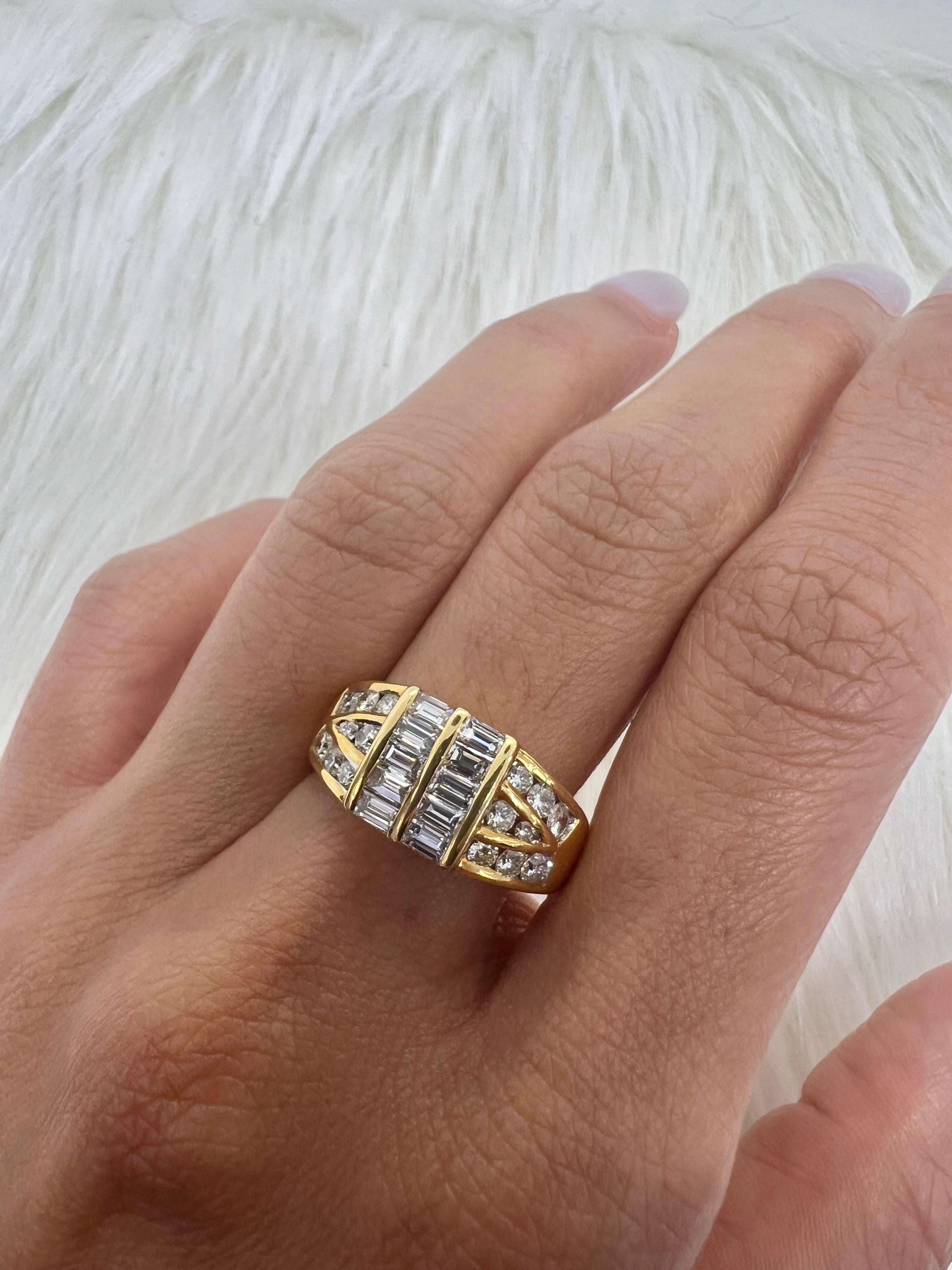 Sophia D. Diamantring aus 18 Karat Gelbgold mit Diamant im Zustand „Neu“ in New York, NY