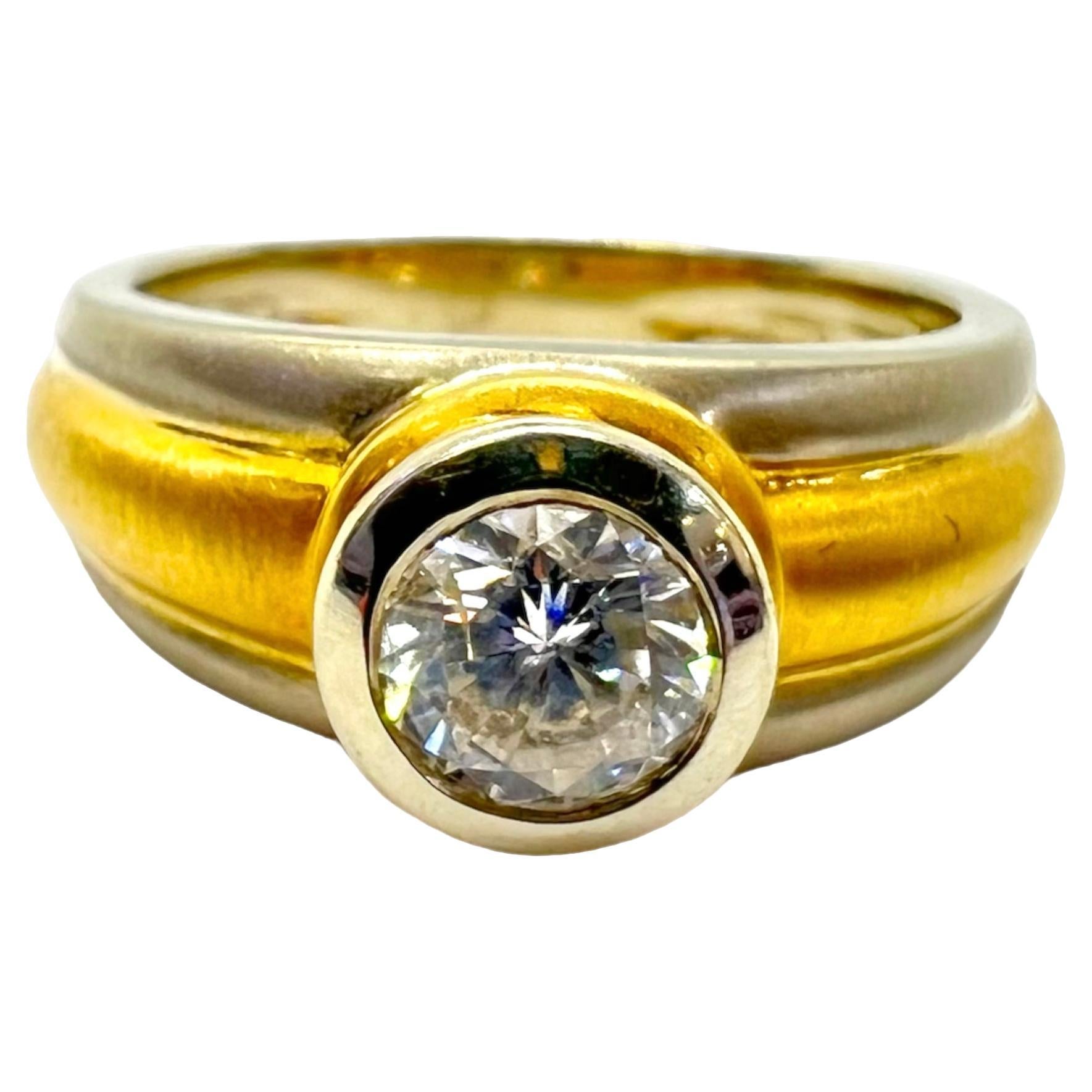 Sophia D. 18K Yellow Gold Diamond Ring