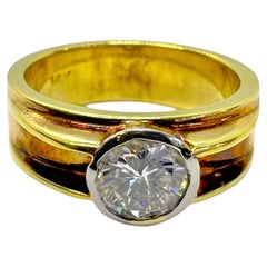 Antique Sophia D. 18K Yellow Gold Diamond Ring