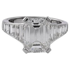 Bague de fiançailles Sophia D. 1,95 carat avec sertissage en platine