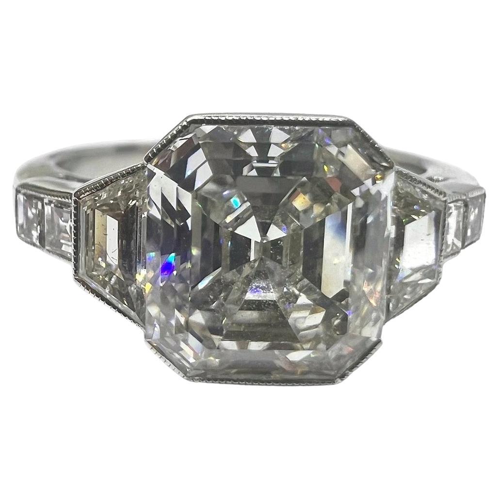 Sophia D. 3.01 Carat Diamond Engagement Ring For Sale