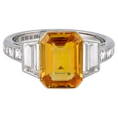 Used Sophia D. 3.08 Yellow Sapphire Ring
