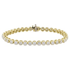 Sophia D, bracelet tennis en or jaune 8,03 carats