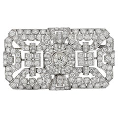 Sophia D. Art Deco Inspired Diamond Brooch