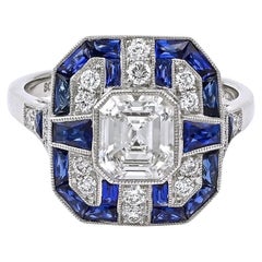 Sophia D. Sapphire and Diamond Ring