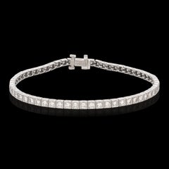 Sophia D. Diamond and Platinum Line Bracelet