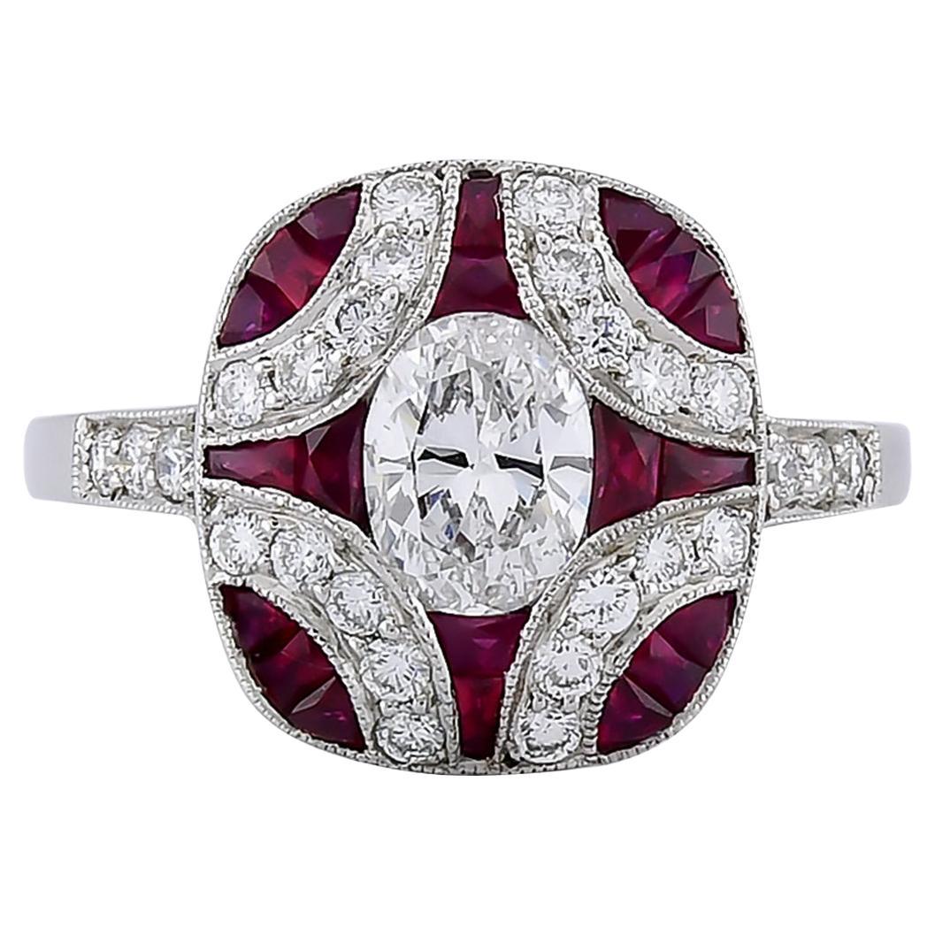 Sophia D. Diamond and Ruby Ring