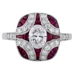 Sophia D. Diamant- und Rubinring
