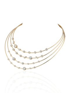 Collar de Diamantes Sophia D Oro Amarillo 18K