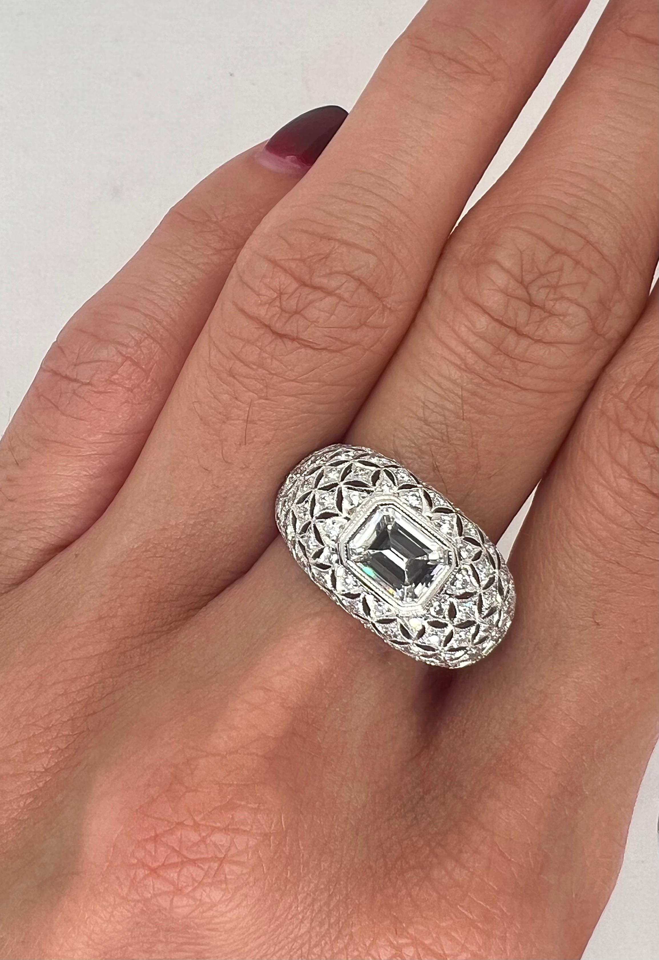 Bague à diamant Dome de Sophia D. en vente 1