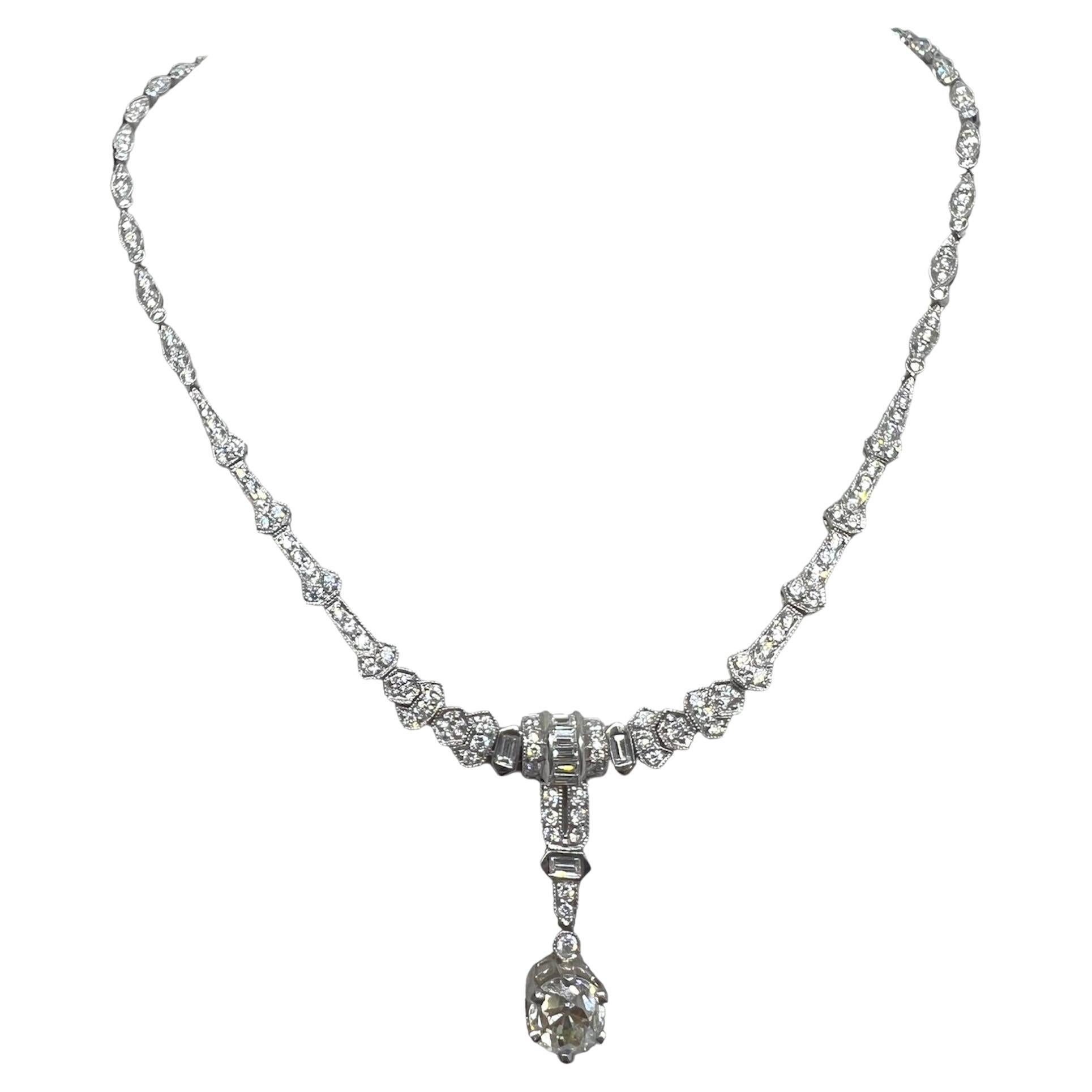 Sophia D. Diamond Necklace For Sale