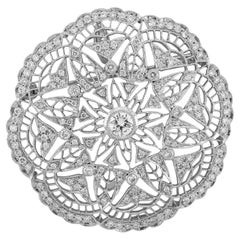Sophia D. Diamond Pendant Brooch