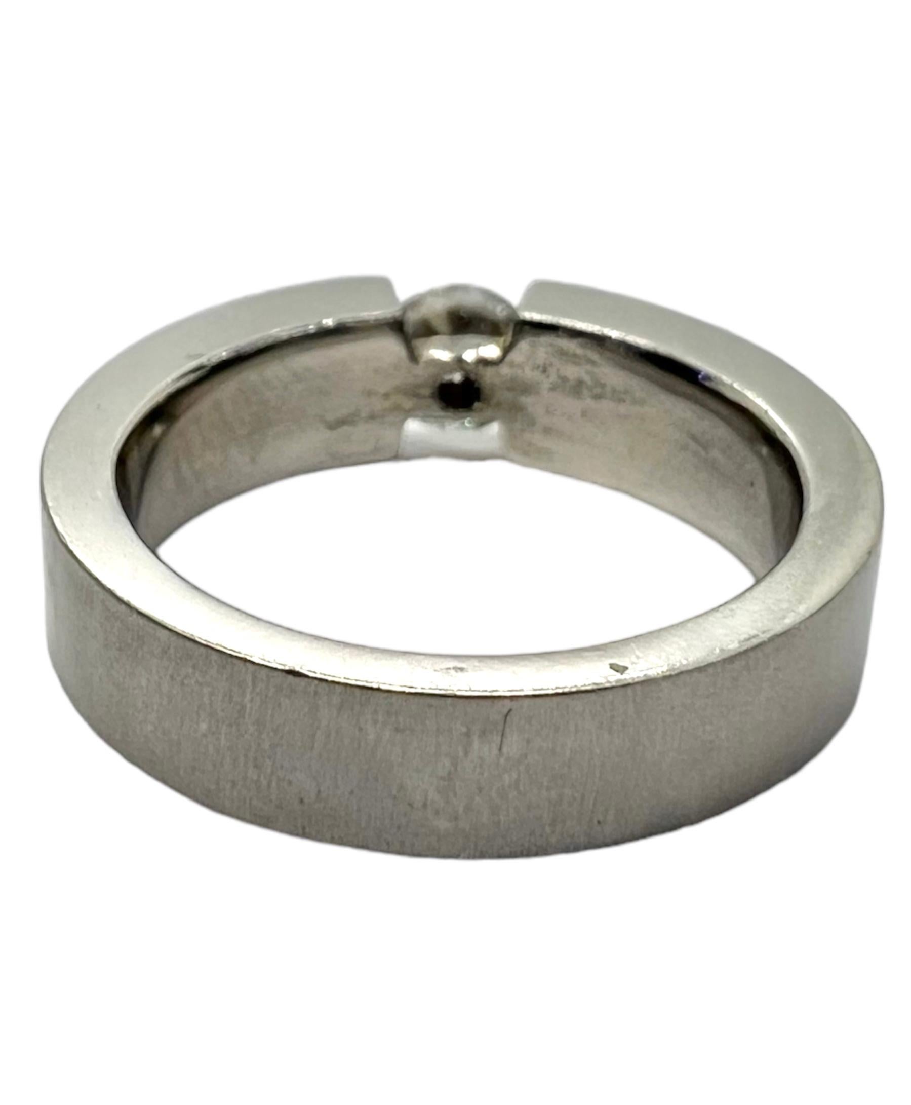 Art Deco Sophia D. Diamond Platinum Ring For Sale