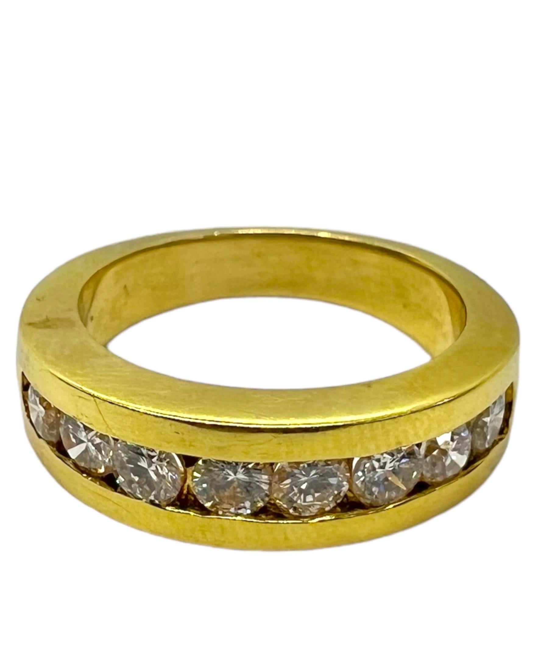 18K yellow gold ring with small diamonds.

Sophia D by Joseph Dardashti LTD has been known worldwide for 35 years and are inspired by classic Art Deco design that merges with modern manufacturing techniques. 