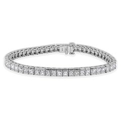 Sophia D. Bracelet ligne avec diamants taille française