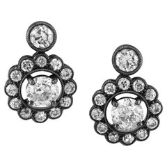 Pendientes Sophia D. Diamante Floral