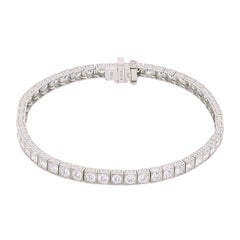 Sophia D Linked Tennis Bracelet with Round Brilliant Diamonds