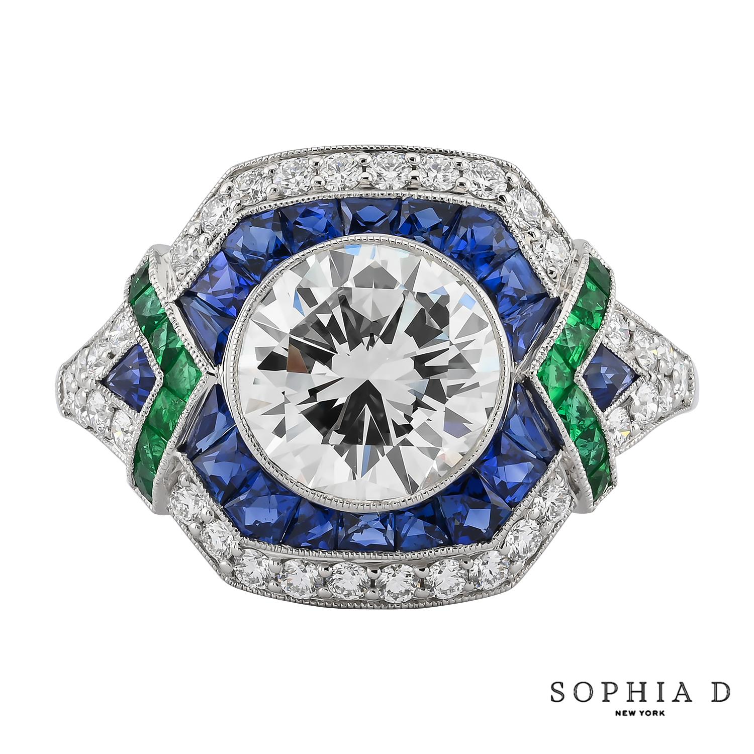 Anello D.D. A Style con più pietre preziose In condizioni Nuovo in vendita a New York, NY