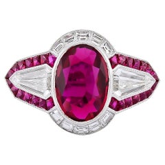 Sophia D Ruby and Diamond Ring