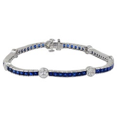 Sophia D. Sapphire and Diamond Bracelet