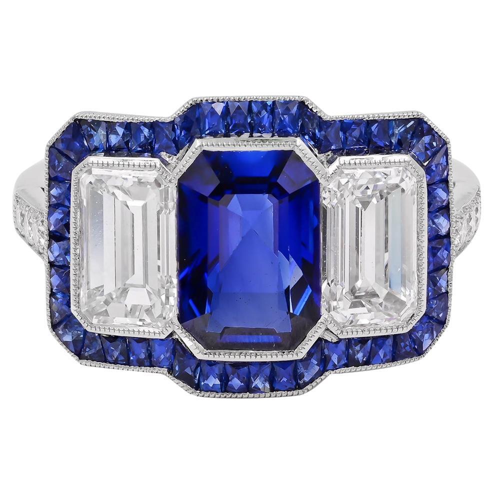 Sophia D. Three Stone Ring For Sale