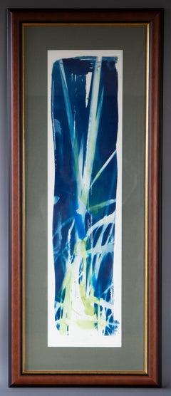 'Except The Shadows'. Mixed Media Painting on board, framed