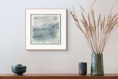 'Glow, Tewas, Glaw' (Charcoal Sand Rain) Sea ocean beach blue grey green nature