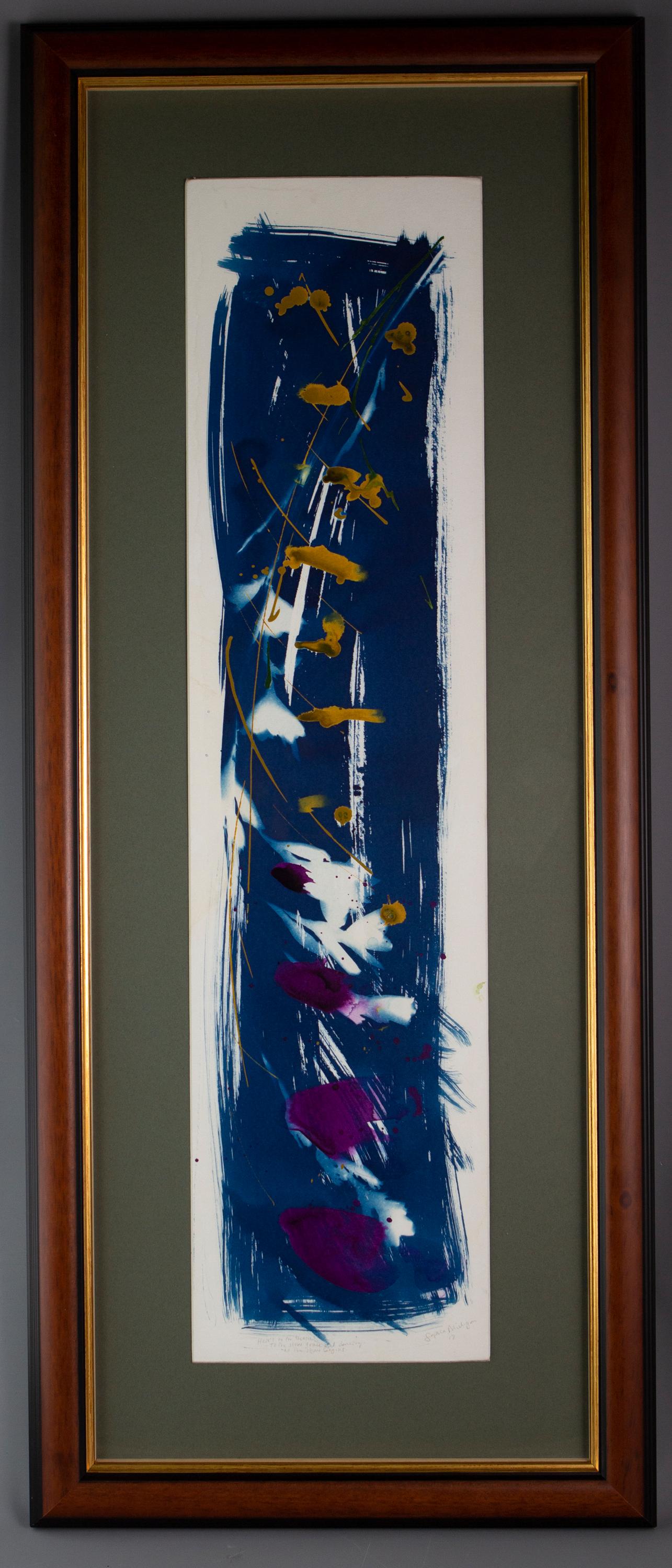 'Alla lenta danza aggraziata'. Pittura a tecnica mista, Botanica, concettuale - Art di Sophia Milligan