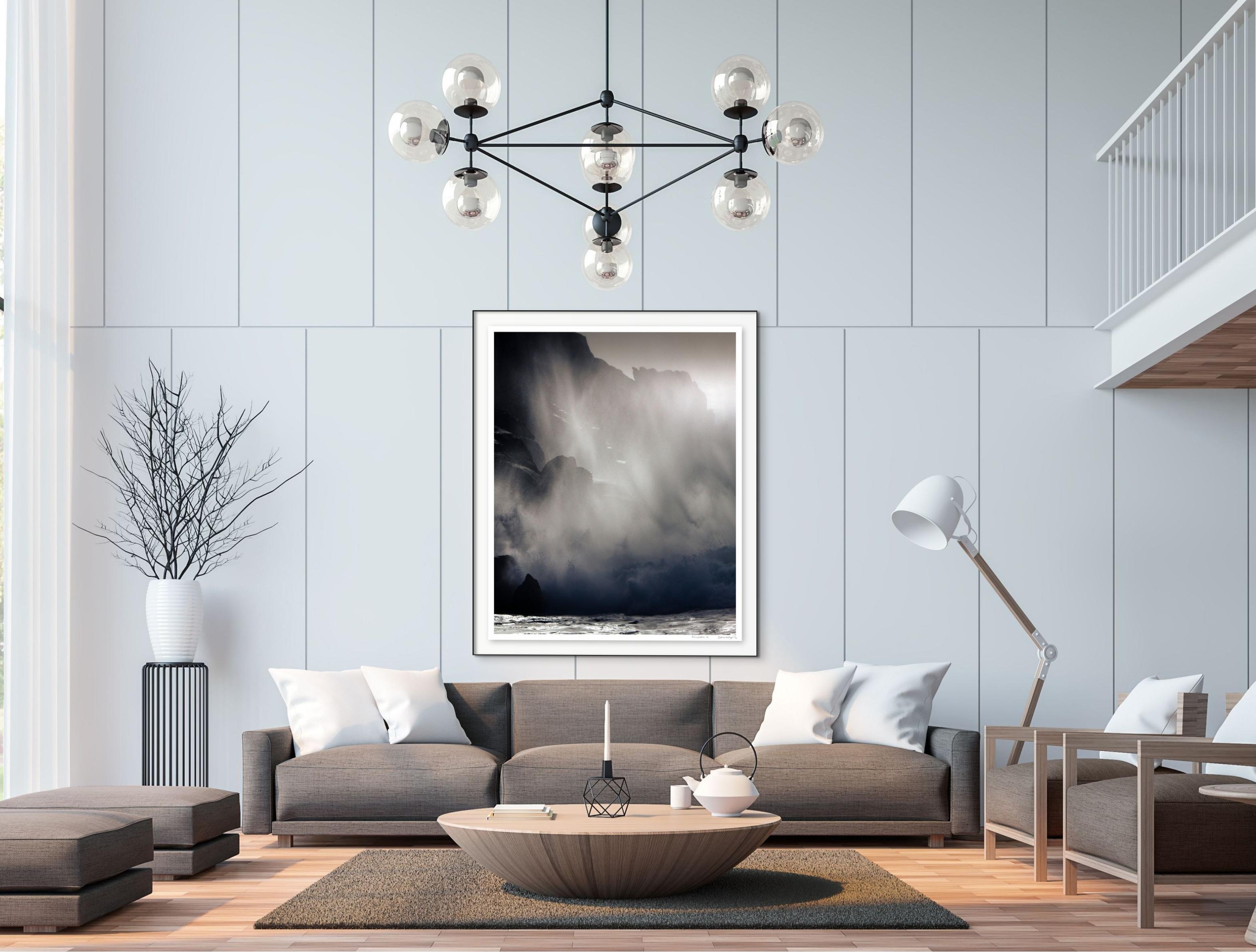 'Exhalation' Large scale limited edition photograph. Ocean, Sea, Light, Beach For Sale 2
