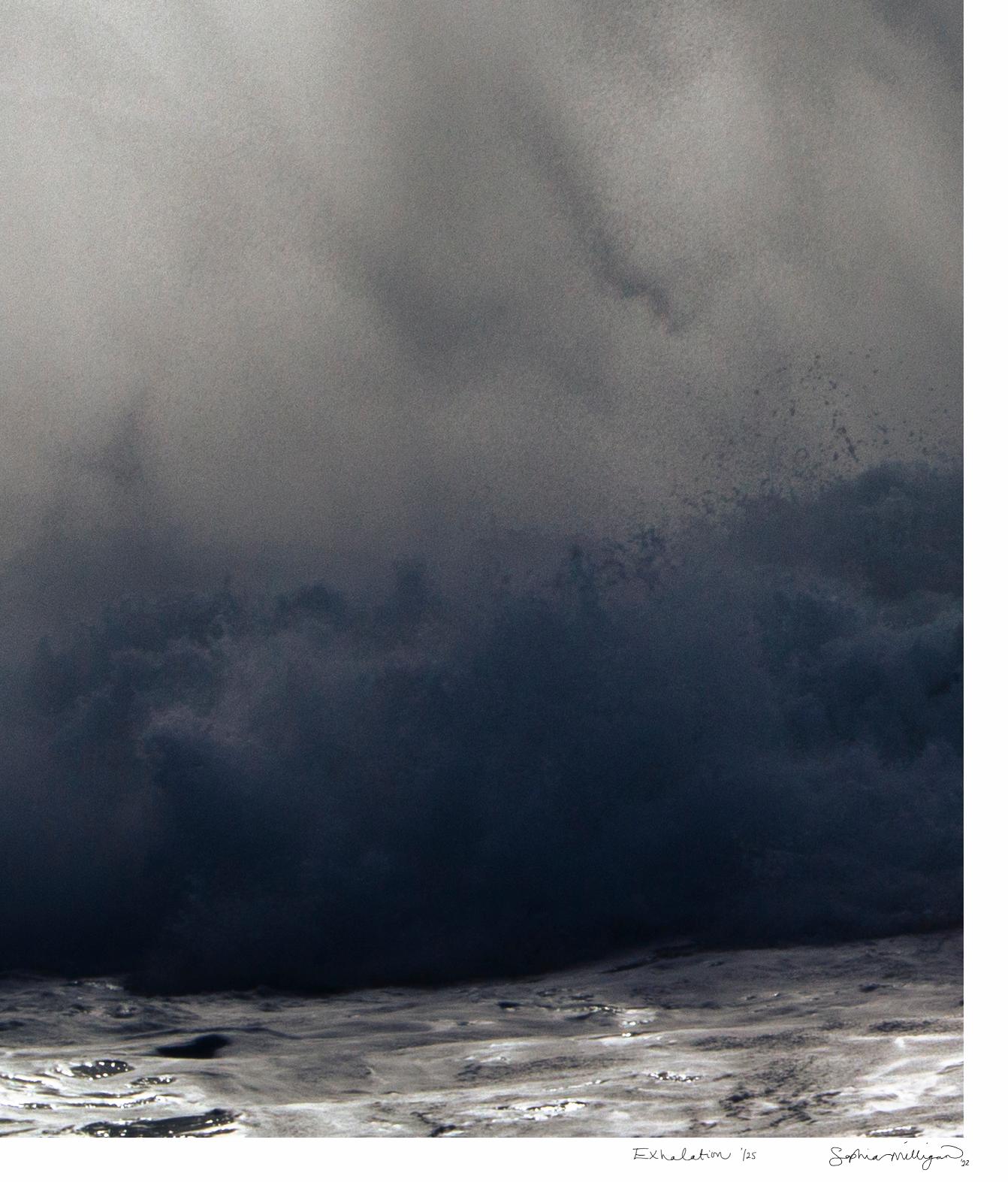 'Exhalation' Large scale limited edition photograph. Ocean, Sea, Light, Beach For Sale 1