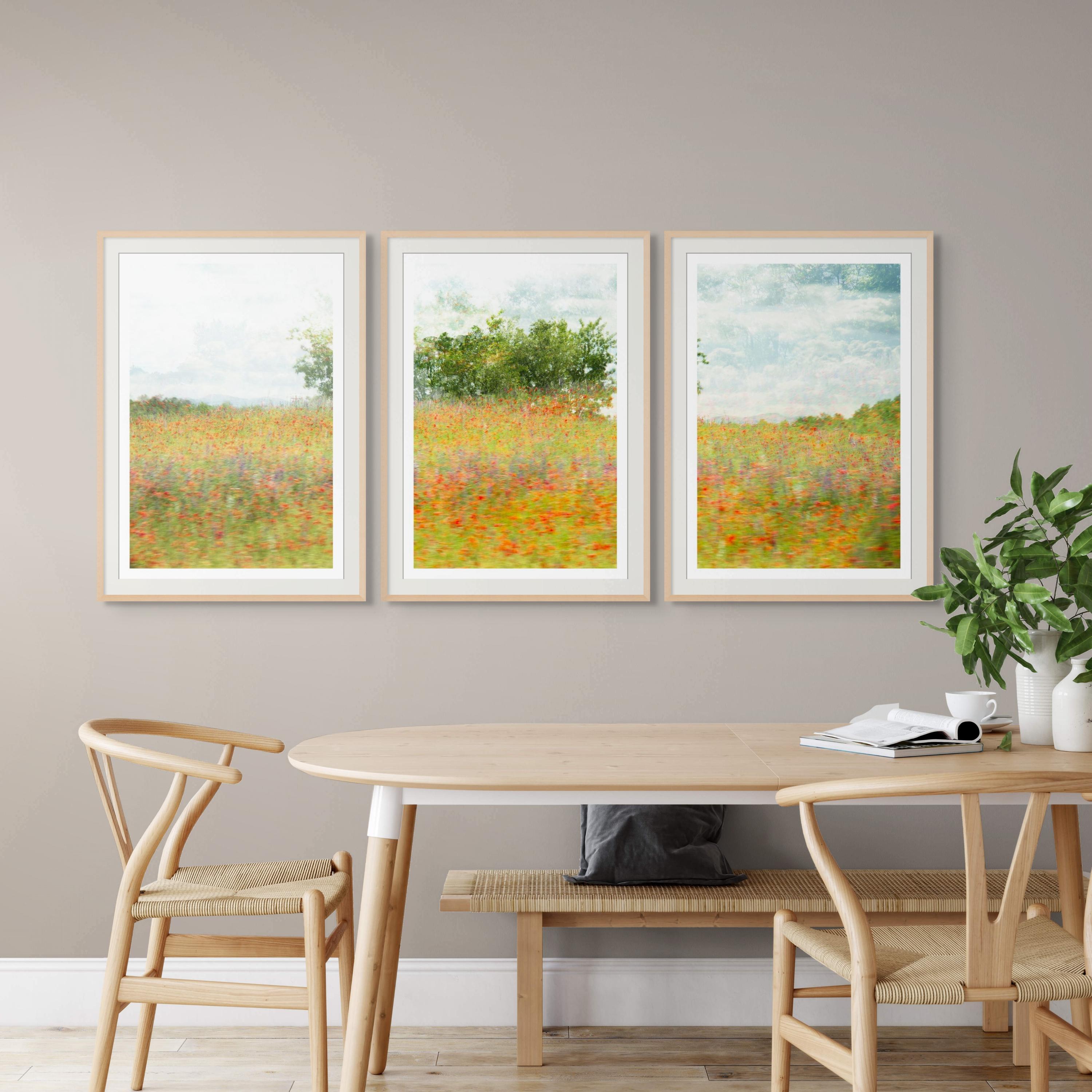 Trittico in edizione limitata 'For the Brave, Tennessee'. Paesaggio, Fiori, Nature. in vendita 2