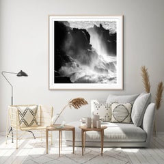 'Synthesis' Limited edition 50 x 50" Photograph. Ocean, sea, Surf, Beach
