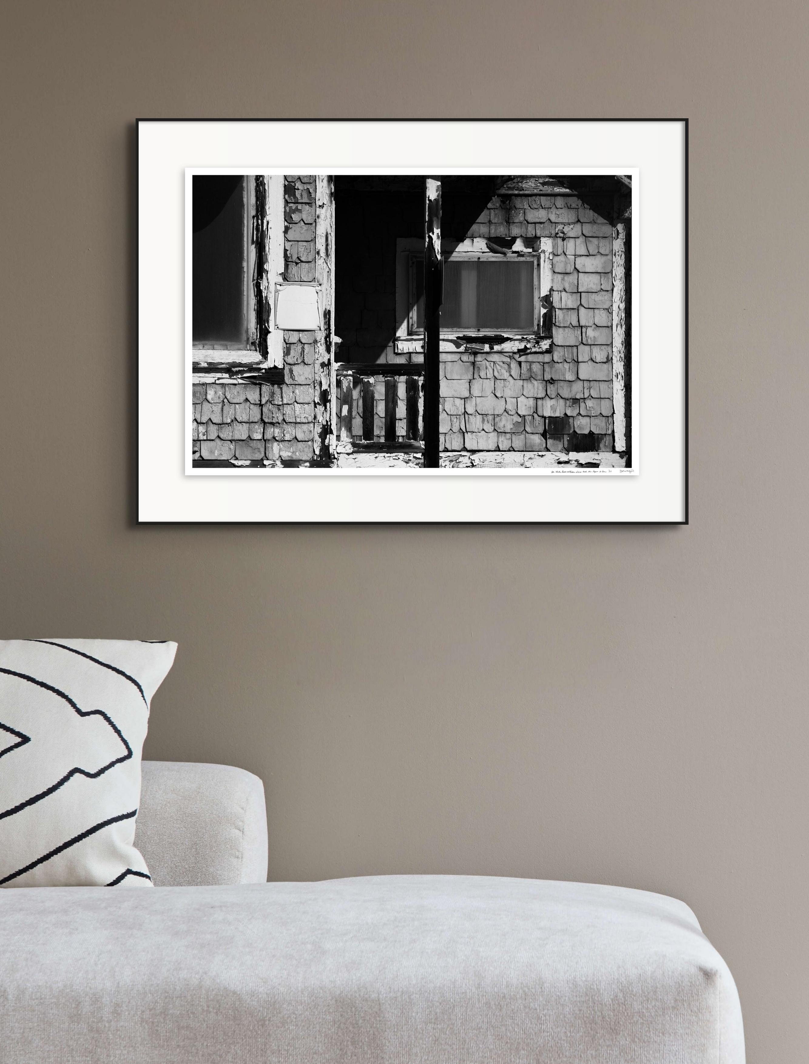 Zeit und Tide' Fotografie in limitierter Auflage. California Beach Cottage im Angebot 1