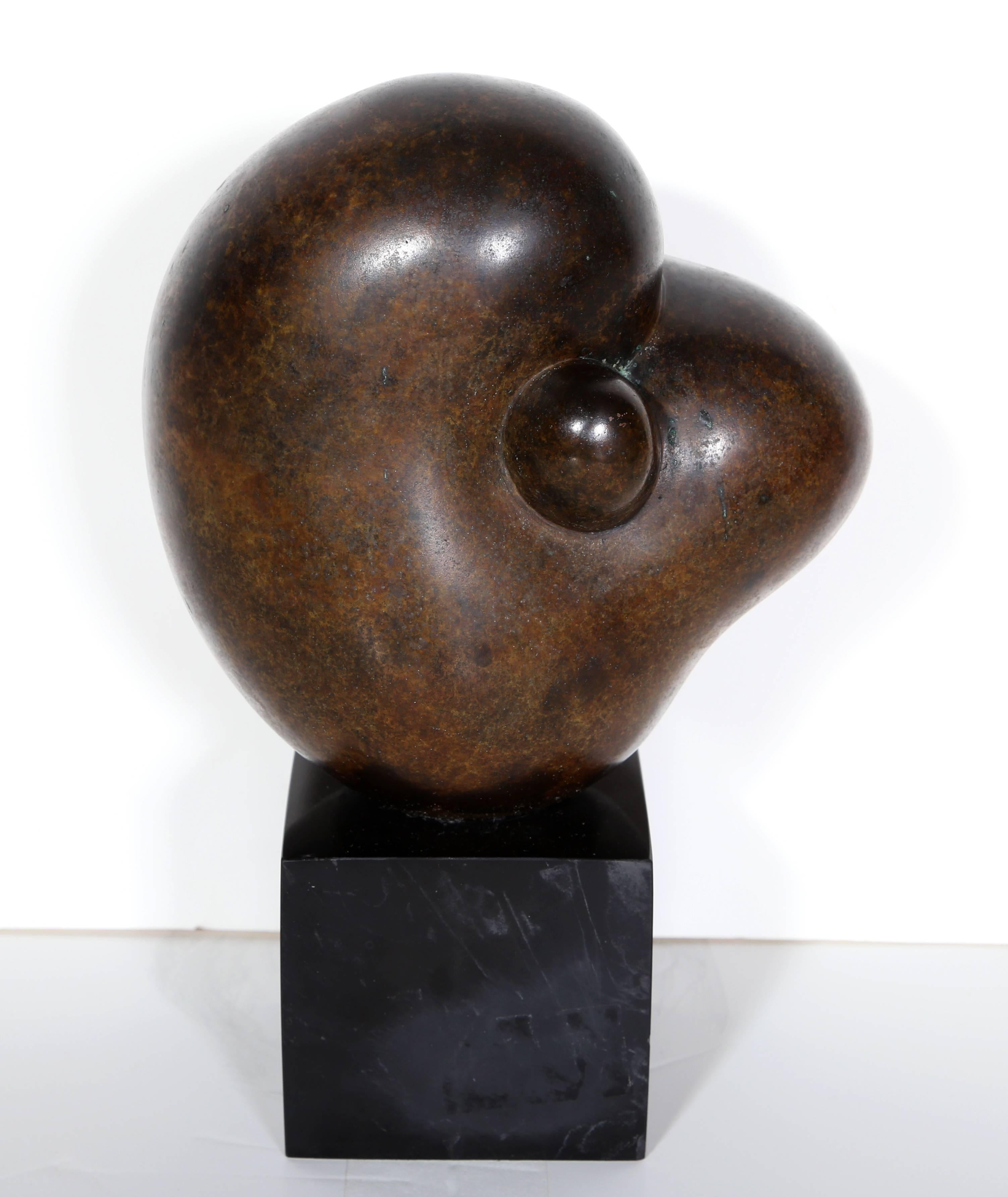 Sophia Vari Abstract Sculpture - Gree's Head