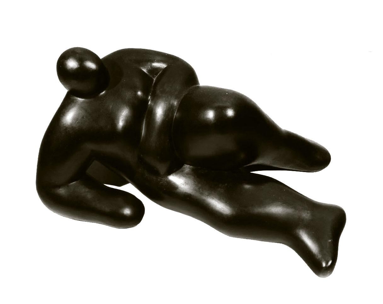 Sophia Vari Nude Sculpture - RECLINING FIGURE