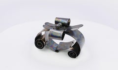 Sophia Vari "Opus 2" Bracciale unico in titanio e argento, 2019