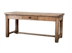 Sophia Vintage French Provencial Oak Farm Table, c. 1900