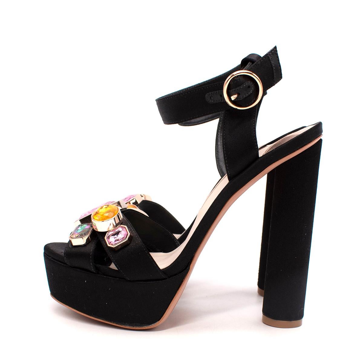 gem crystal heels
