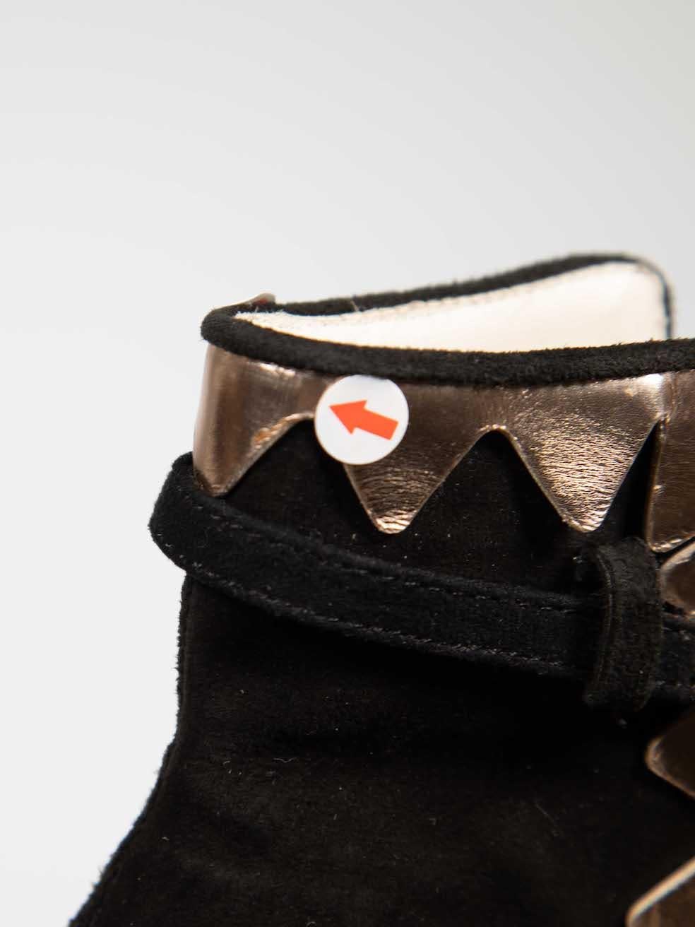 Sophia Webster Roka Pumps mit schwarzer und silberner Verzierung, Größe IT 41 im Angebot 1