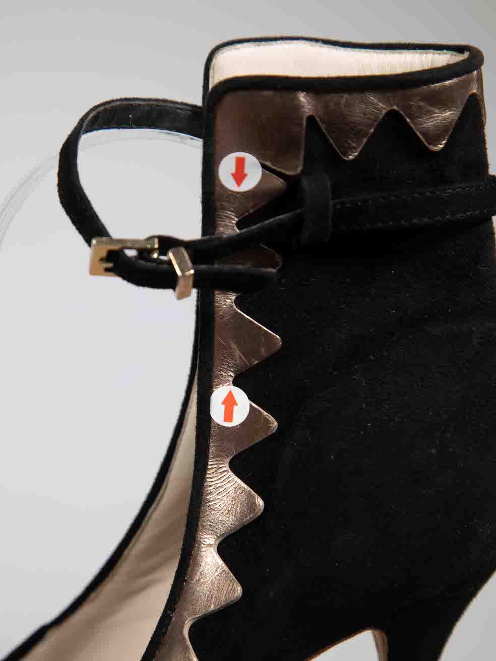 Sophia Webster Roka Pumps mit schwarzer und silberner Verzierung, Größe IT 41 im Angebot 4