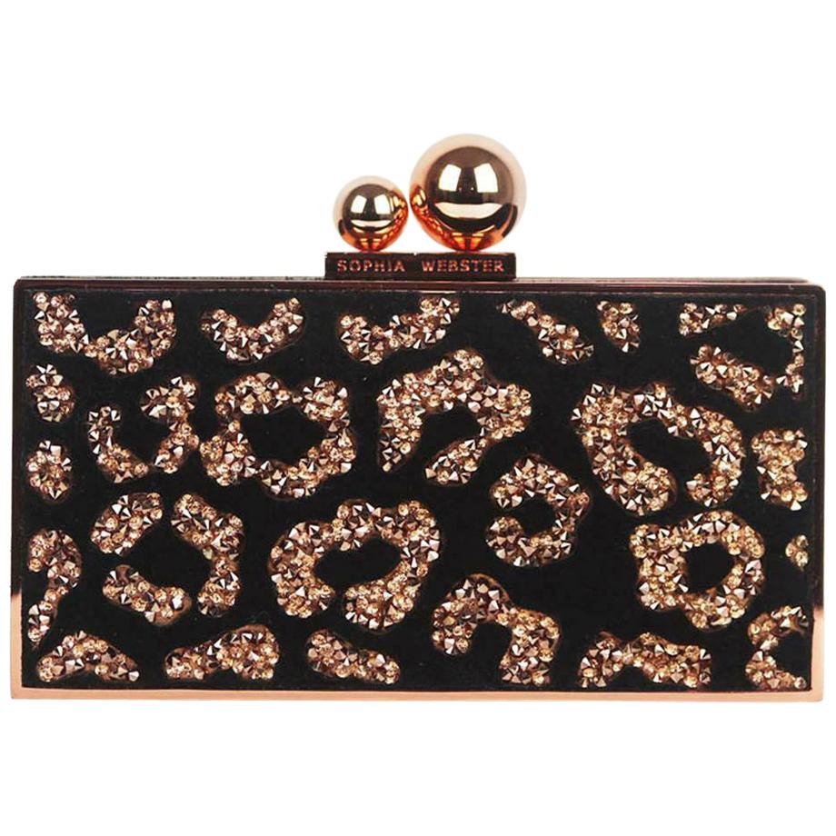 Sophia Webster Clara Embellished Box Clutch