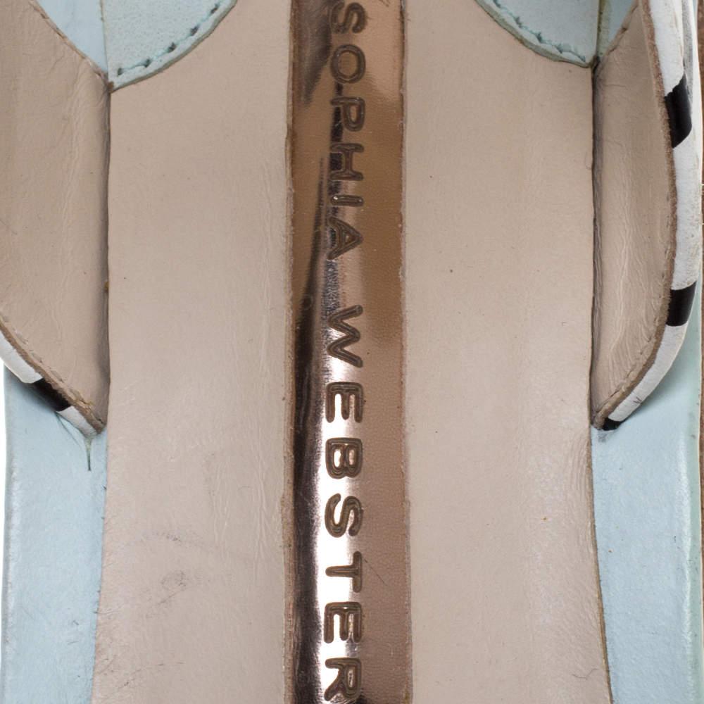 Sandales compensées Sophia Webster Suki embellies de pierres précieuses, taille 37,5 2