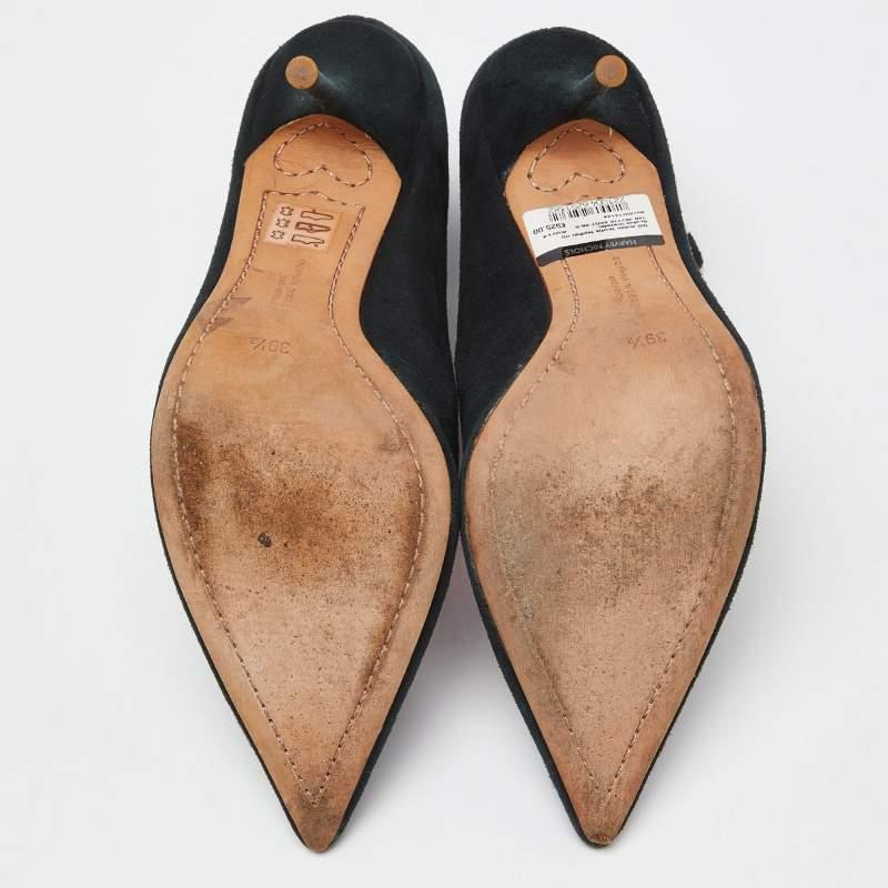 Bottines Sophia Webster en daim brodé multicolore, taille 39,5 en vente 1