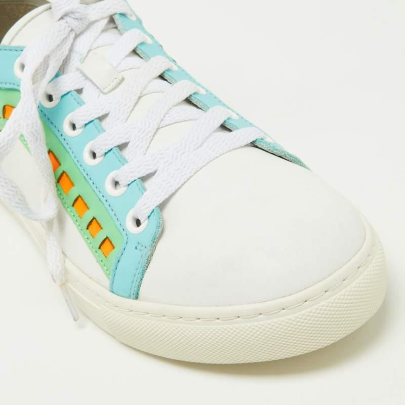 Sophia Webster Multicolor Leather Riko Sneakers Size 38.5 2