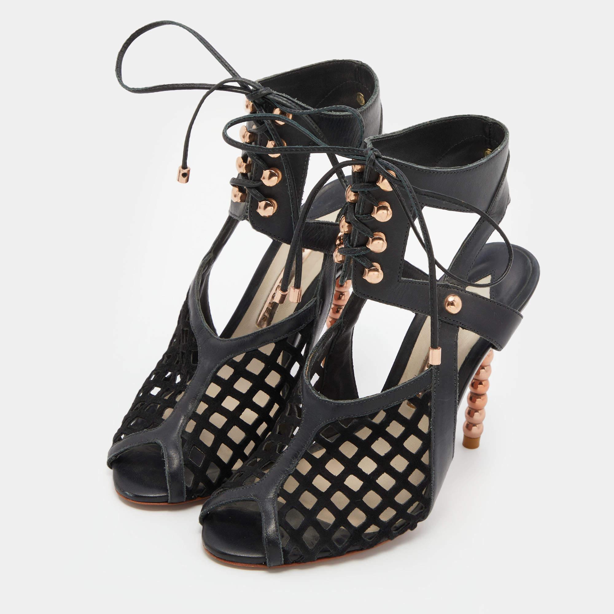Wear these designer sandals to spruce up any outfit. They are versatile  chic  and can be easily styled. Made using quality materials  these sandals are well built and long lasting.