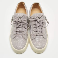 Sophia Webster White Leather Lilico Floral Sneakers Size 42